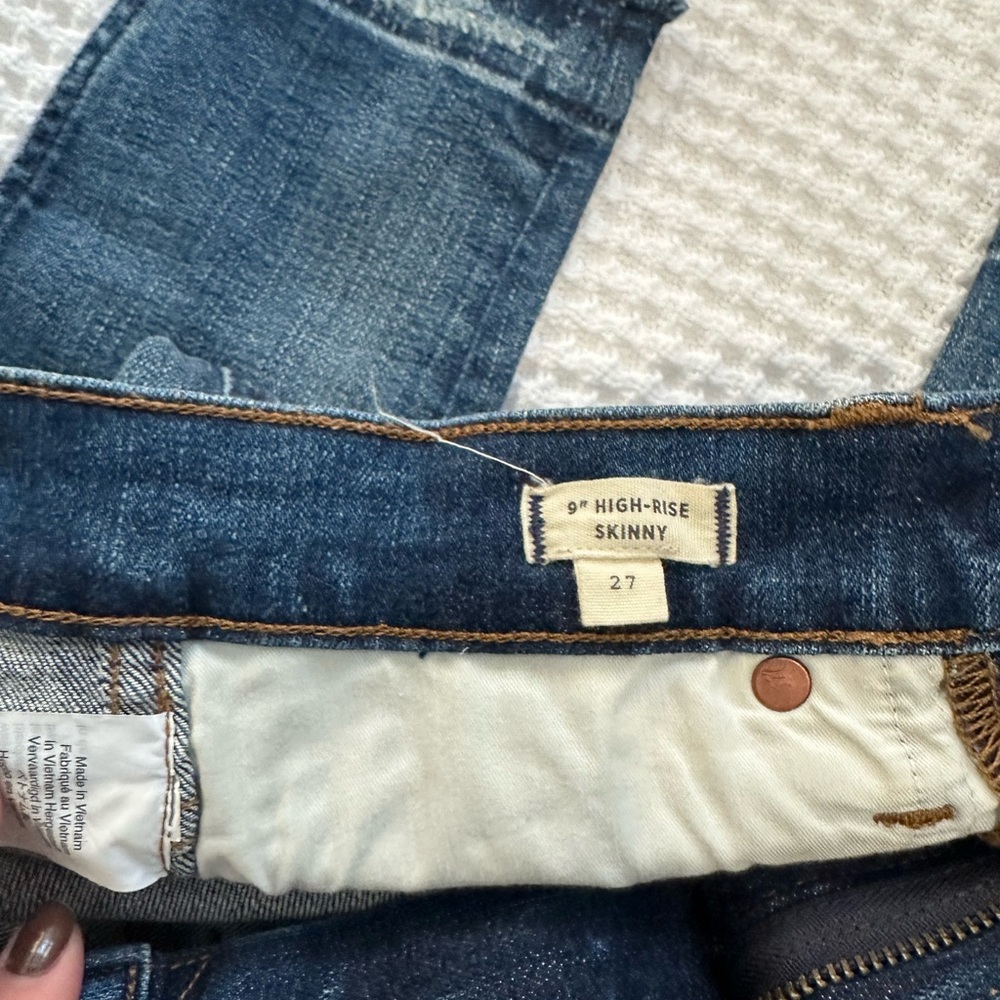 Madewell 9" High-Rise Skinny Jeans